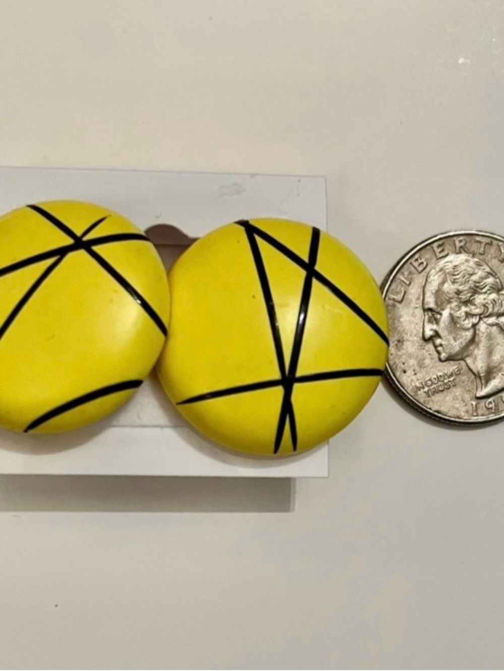 Yellow Earrings